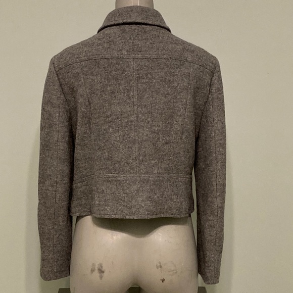 Ann Taylor Grey Moto Jacket - Picture 6 of 10